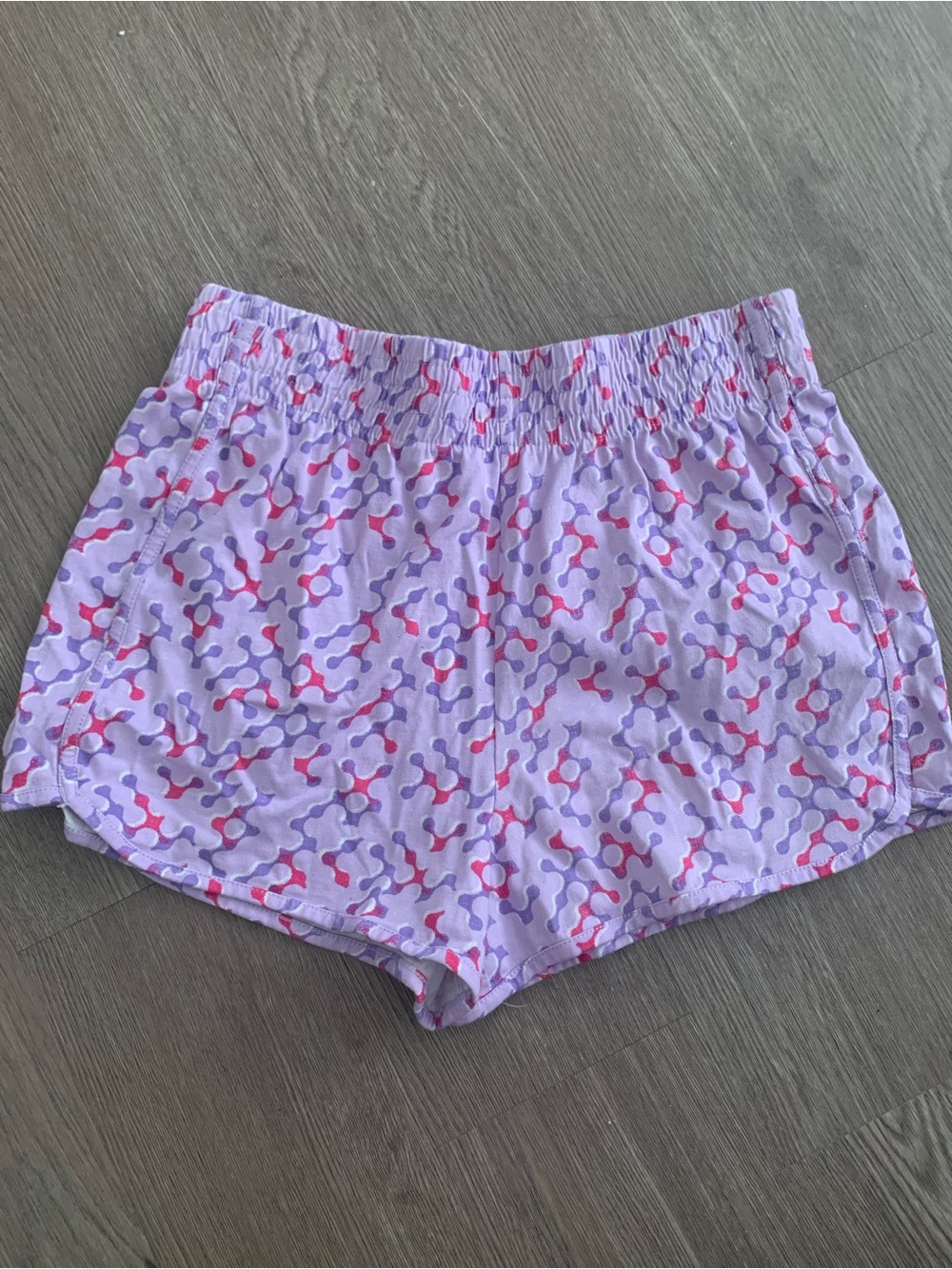 NWOT Organic Cotton Purple Shorts